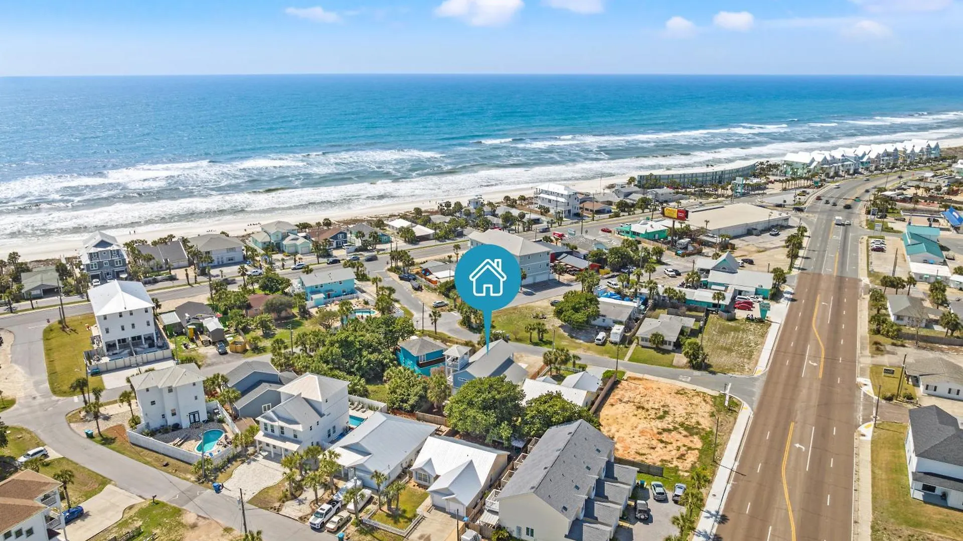 Tatil Evi Beach House - Spacious 4Br Retreat With Gulf Views & Observation Deck! Panama City Beach